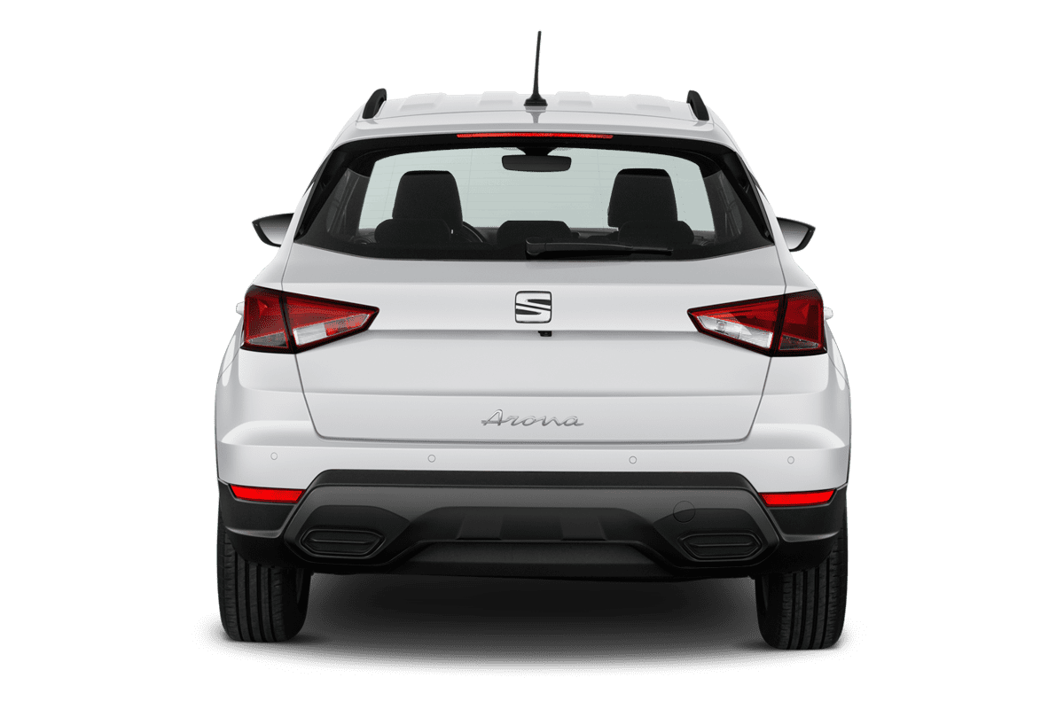 Heckansicht eines Seat Arona