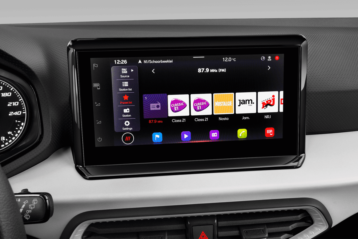 Audiosystem eines Seat Arona Road Edition