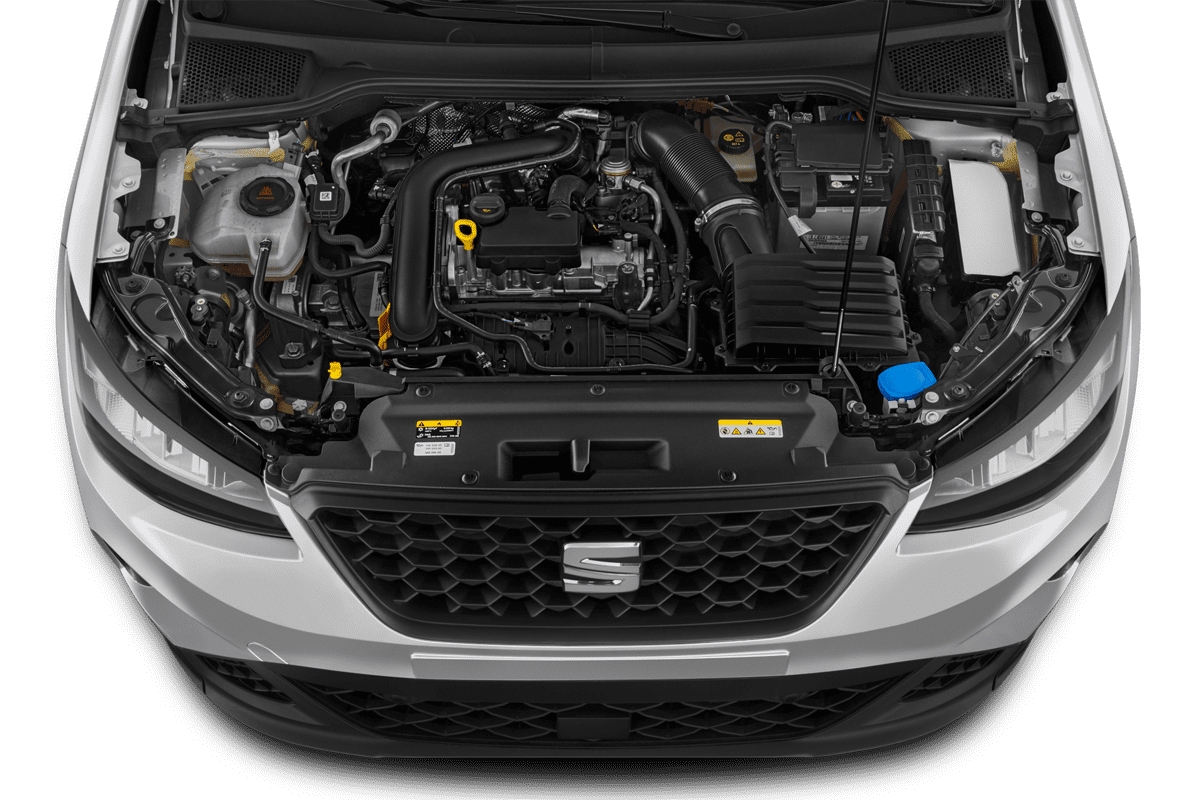 Motorraum eines Seat Arona Road Edition