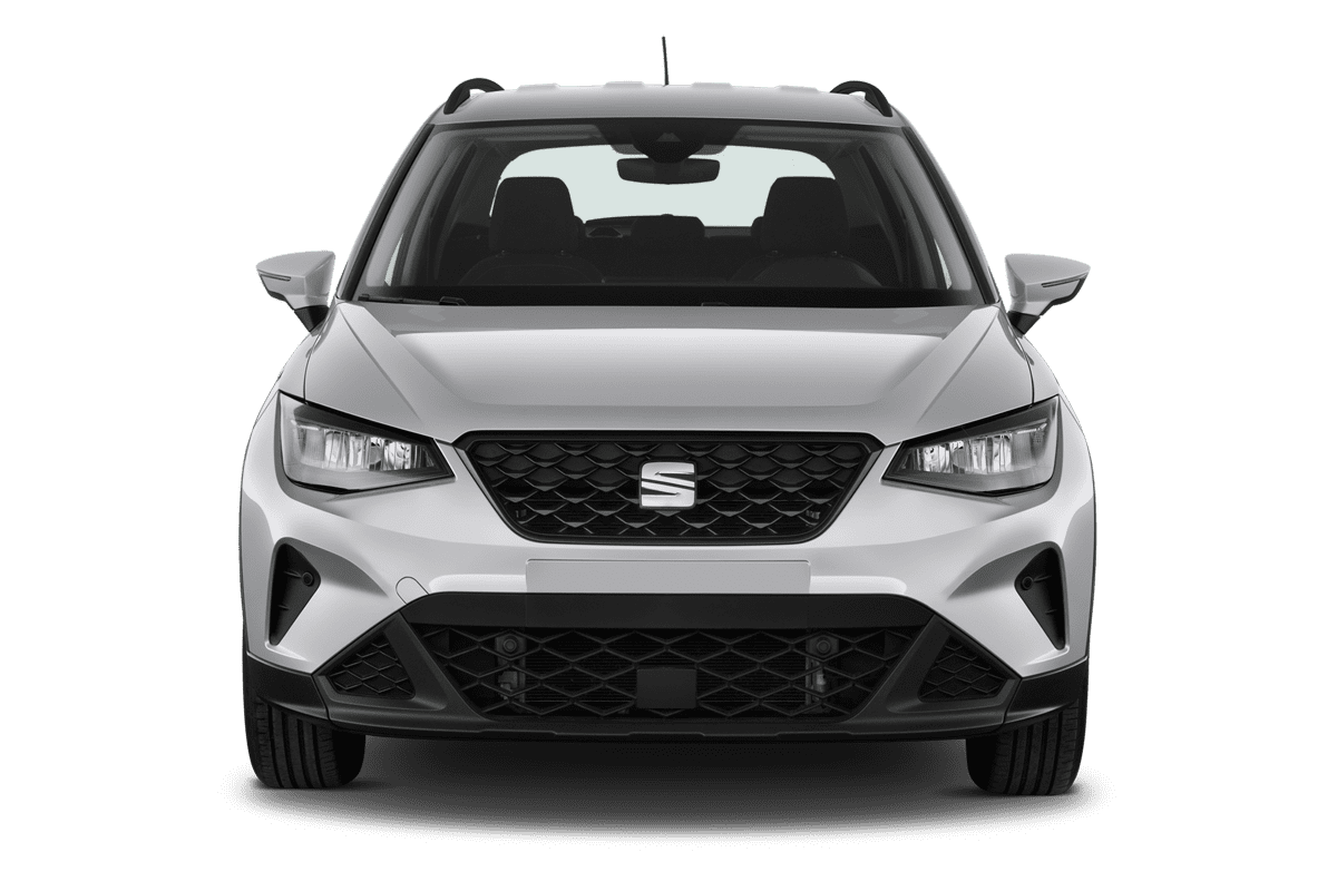Frontansicht eines Seat Arona Road Edition, freigestellt