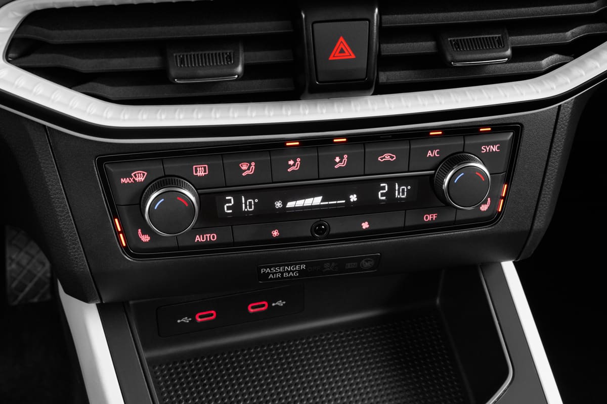 Klimasteuerung eines Seat Arona Road Edition