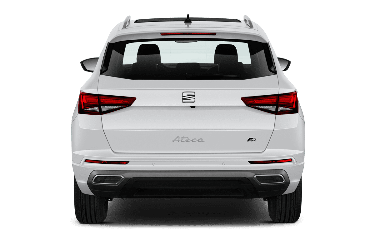 Heckansicht eines Seat Ateca