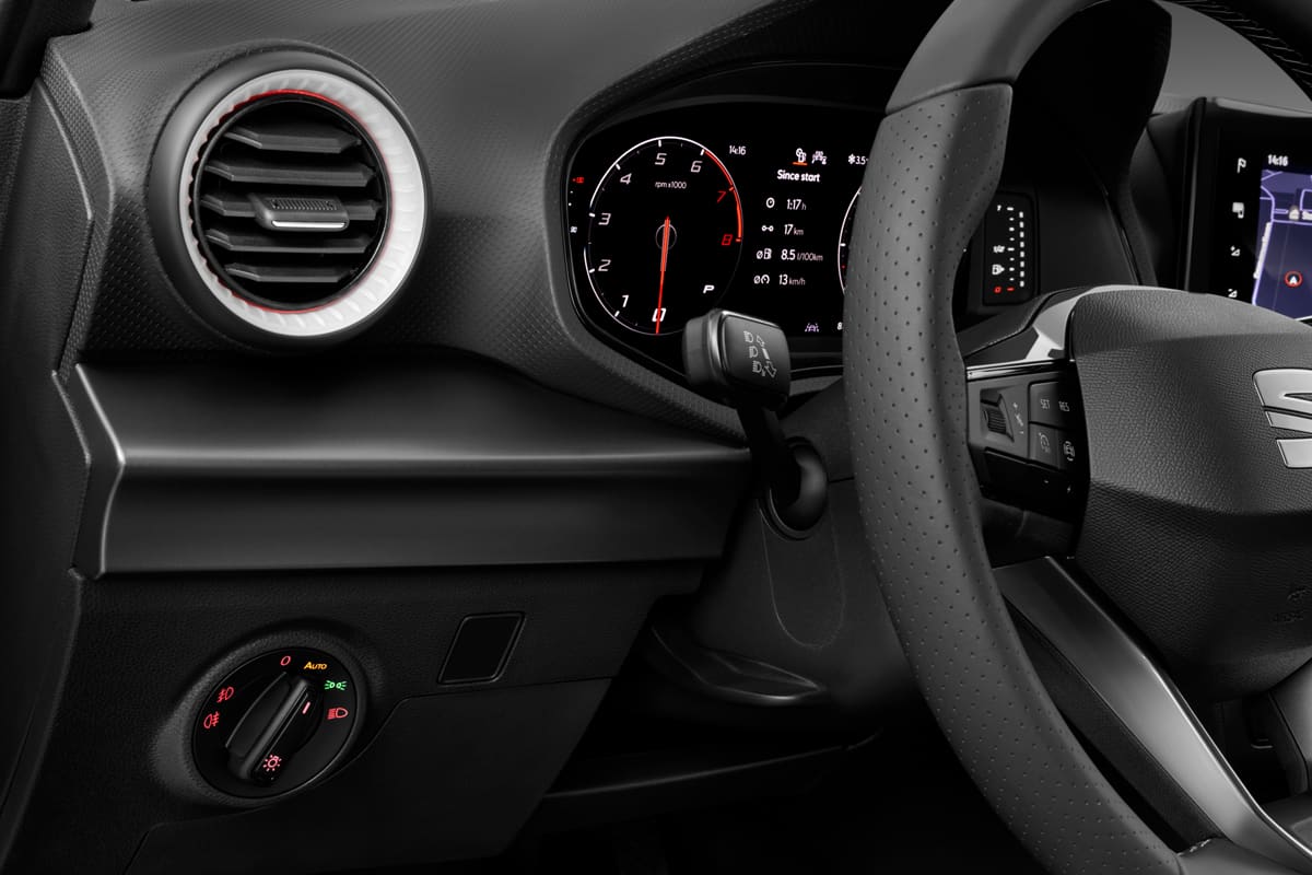 Lüftung eines Seat Ibiza