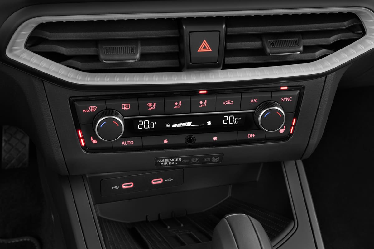 Klimasteuerung eines Seat Ibiza