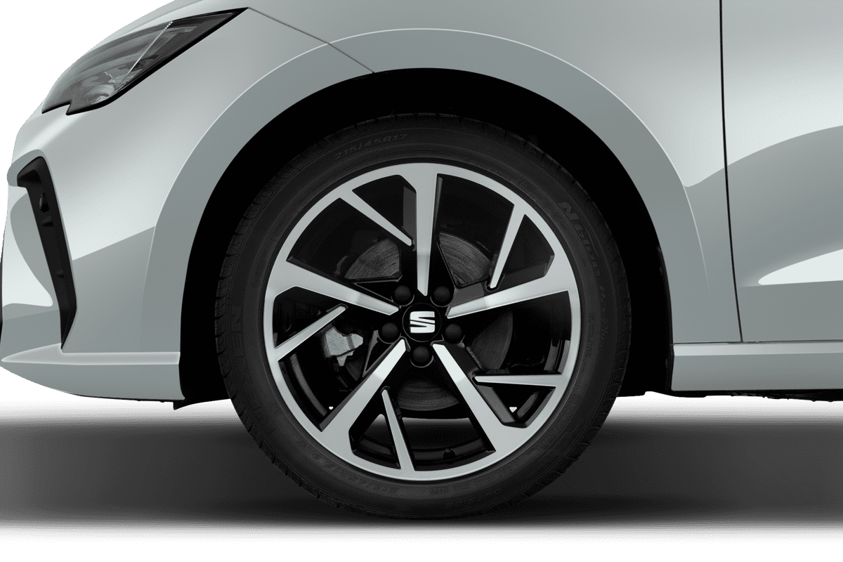 Radkappe oder Felge eines Seat Ibiza