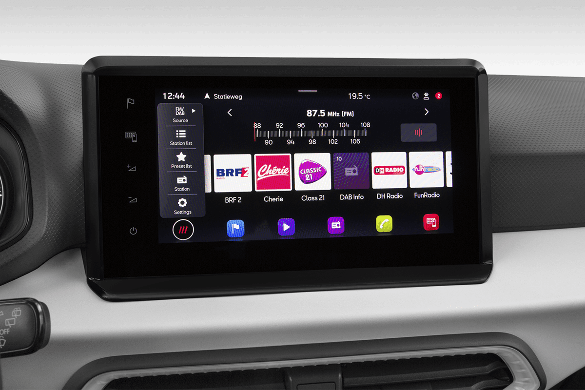 Audiosystem eines Seat Ibiza