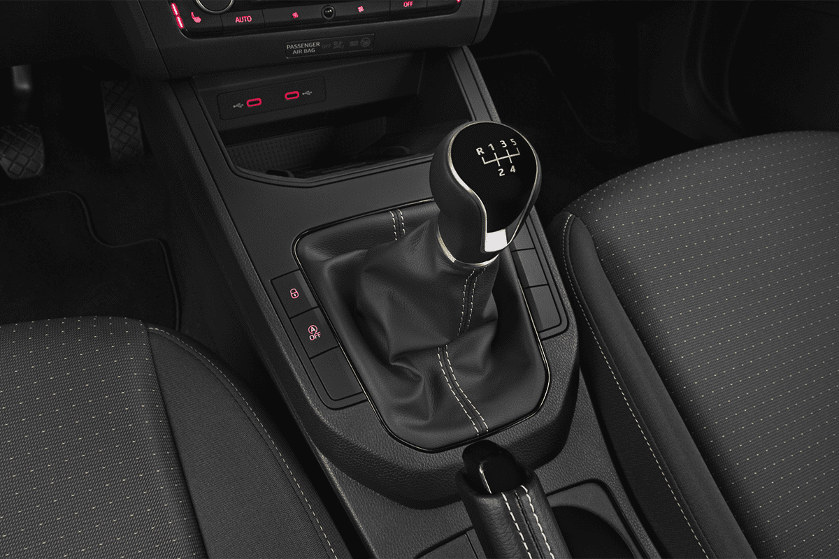 Schaltknüppel eines Seat Ibiza