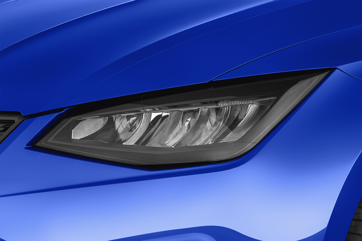 Frontscheinwerfer eines Seat Ibiza