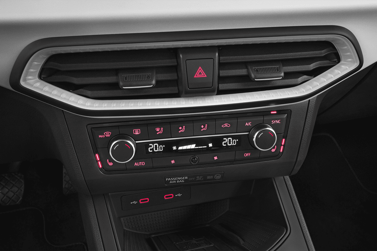 Klimasteuerung eines Seat Ibiza