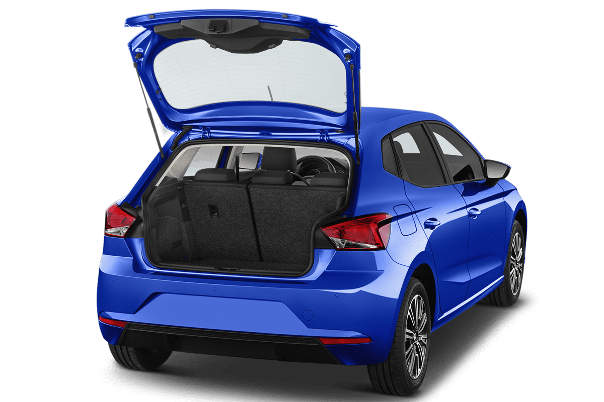 Kofferraum eines Seat Ibiza