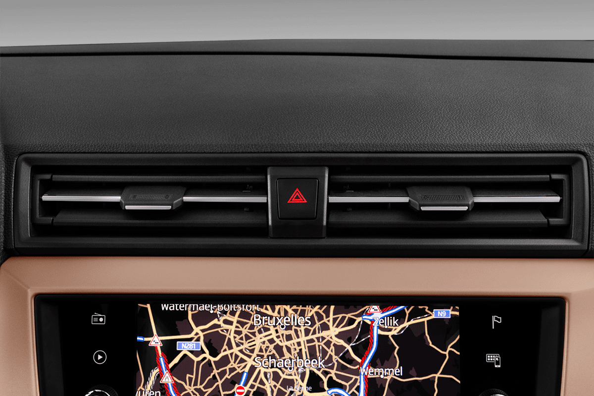 Lüftung eines Seat Ibiza Black Edition