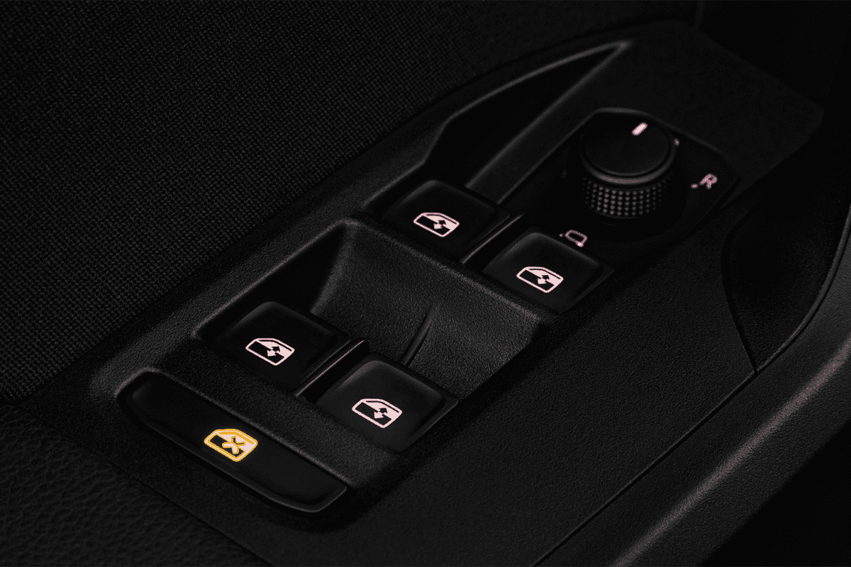 Türsteuerung eines Seat Ibiza Black Edition