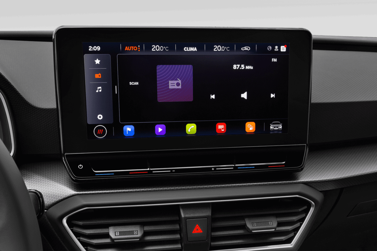 Audiosystem eines Seat Leon