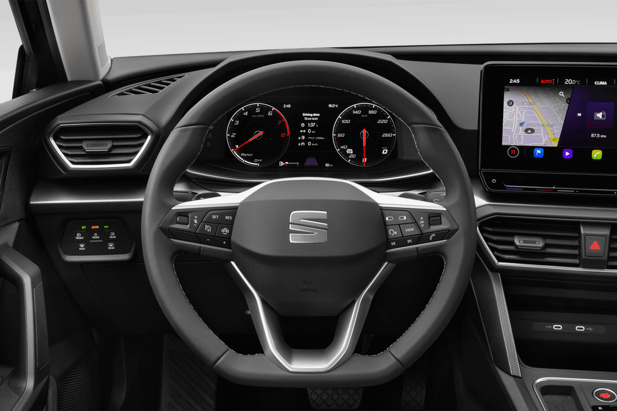 Lenkrad eines Seat Leon