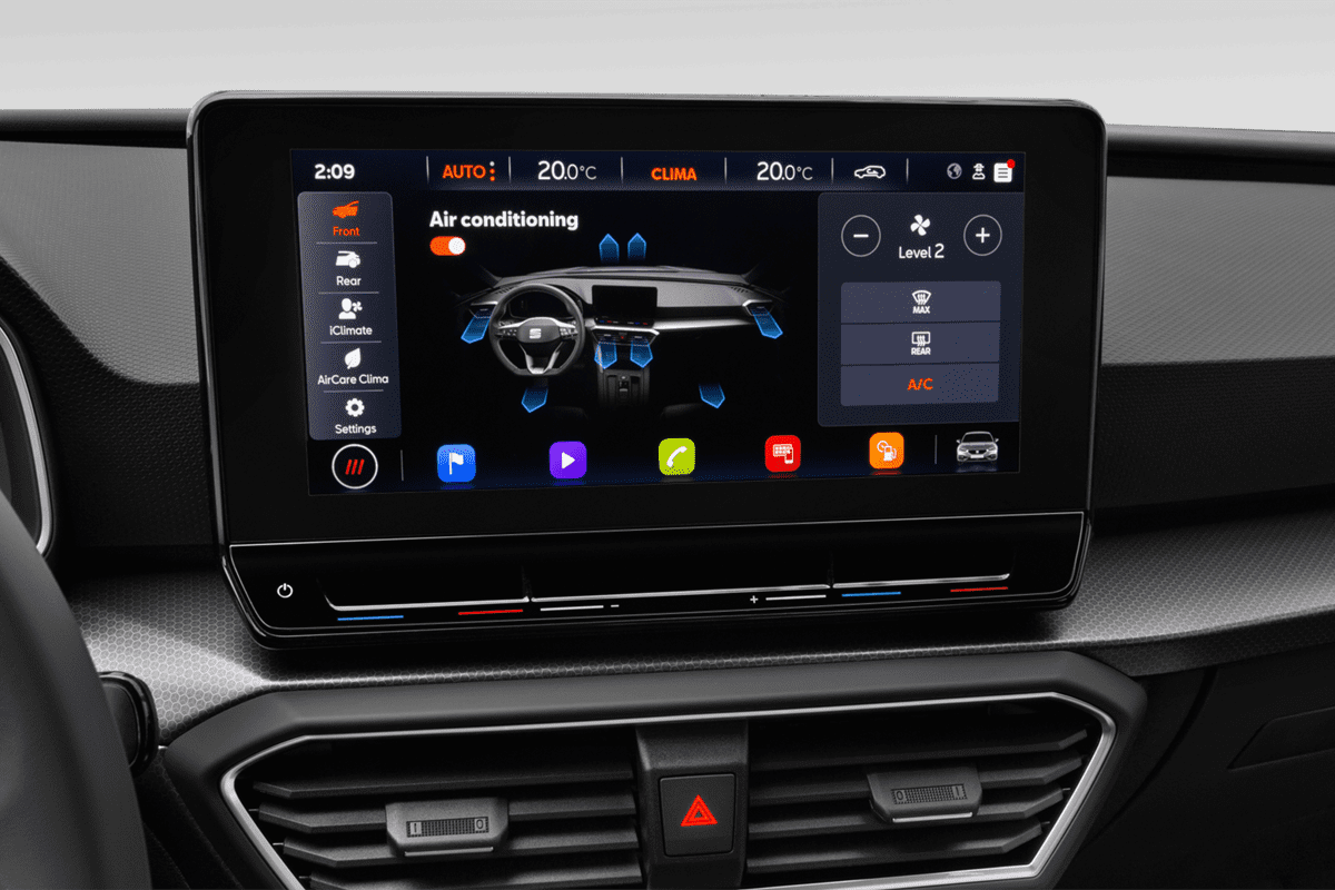 Klimasteuerung eines Seat Leon