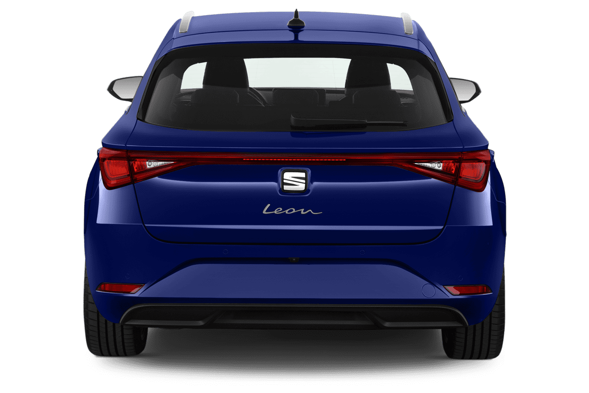 Heckansicht eines Seat Leon ST TGI