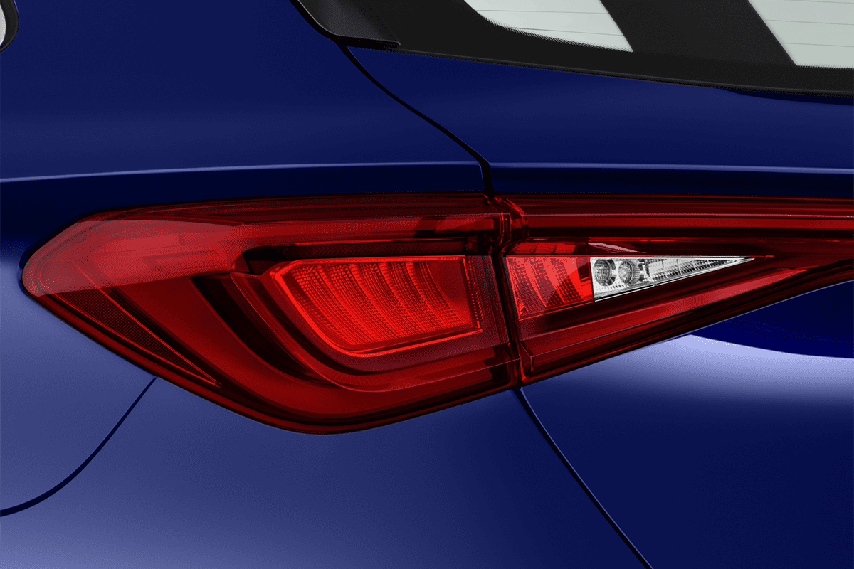 Heckleuchten eines Seat Leon ST TGI