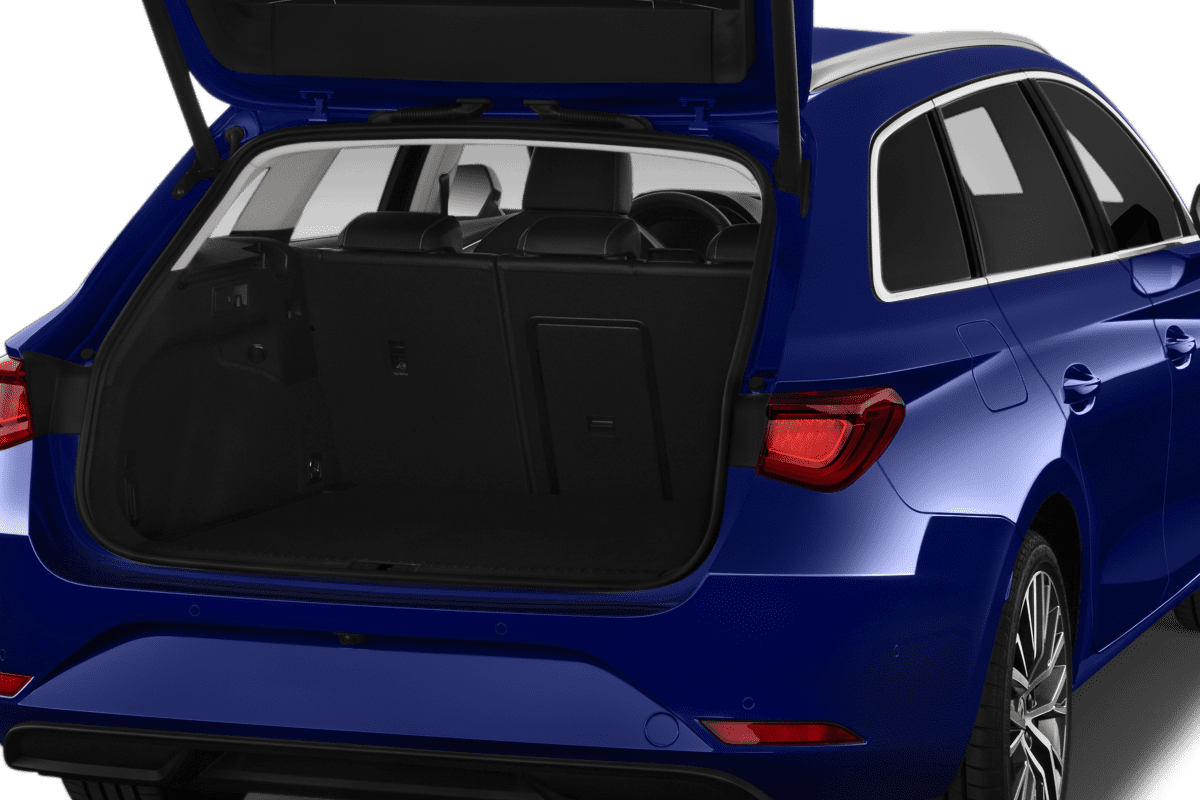 Kofferraum eines Seat Leon ST TGI