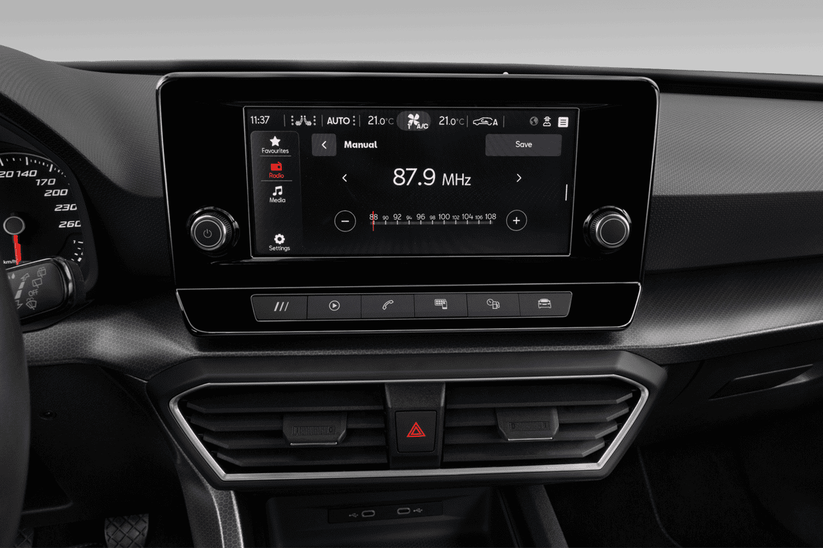 Audiosystem eines Seat Leon ST