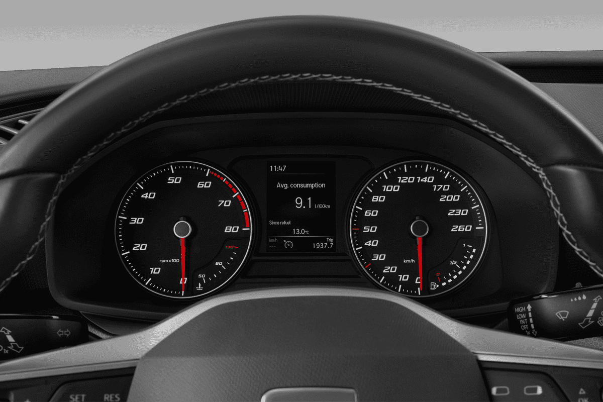 Kombiinstrument eines Seat Leon ST