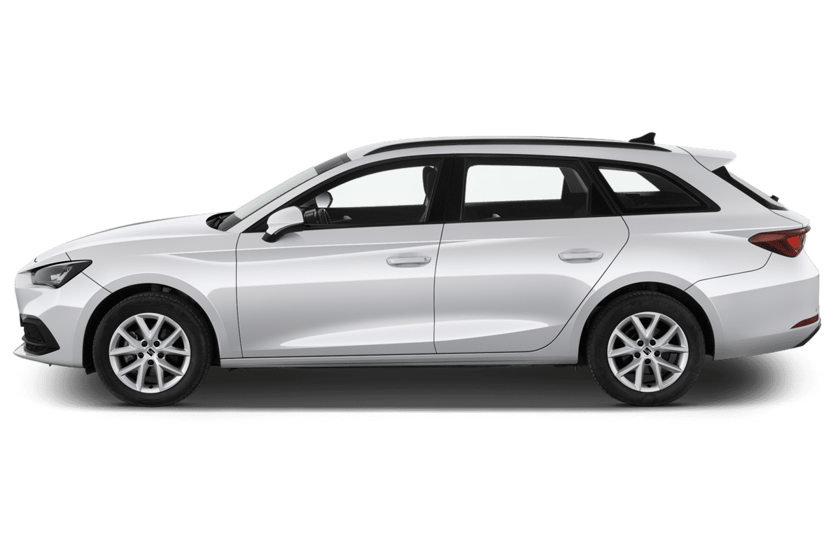 Seitenansicht eines Seat Leon ST