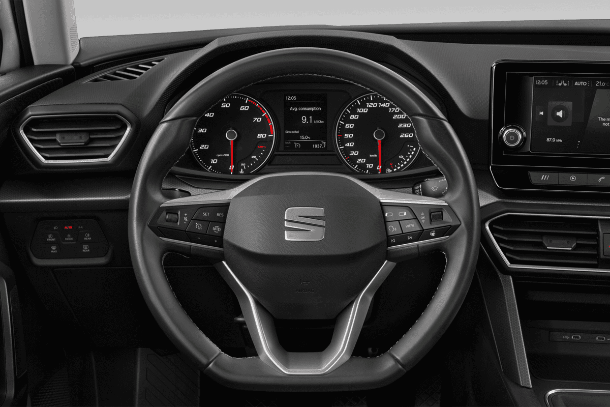 Lenkrad eines Seat Leon ST