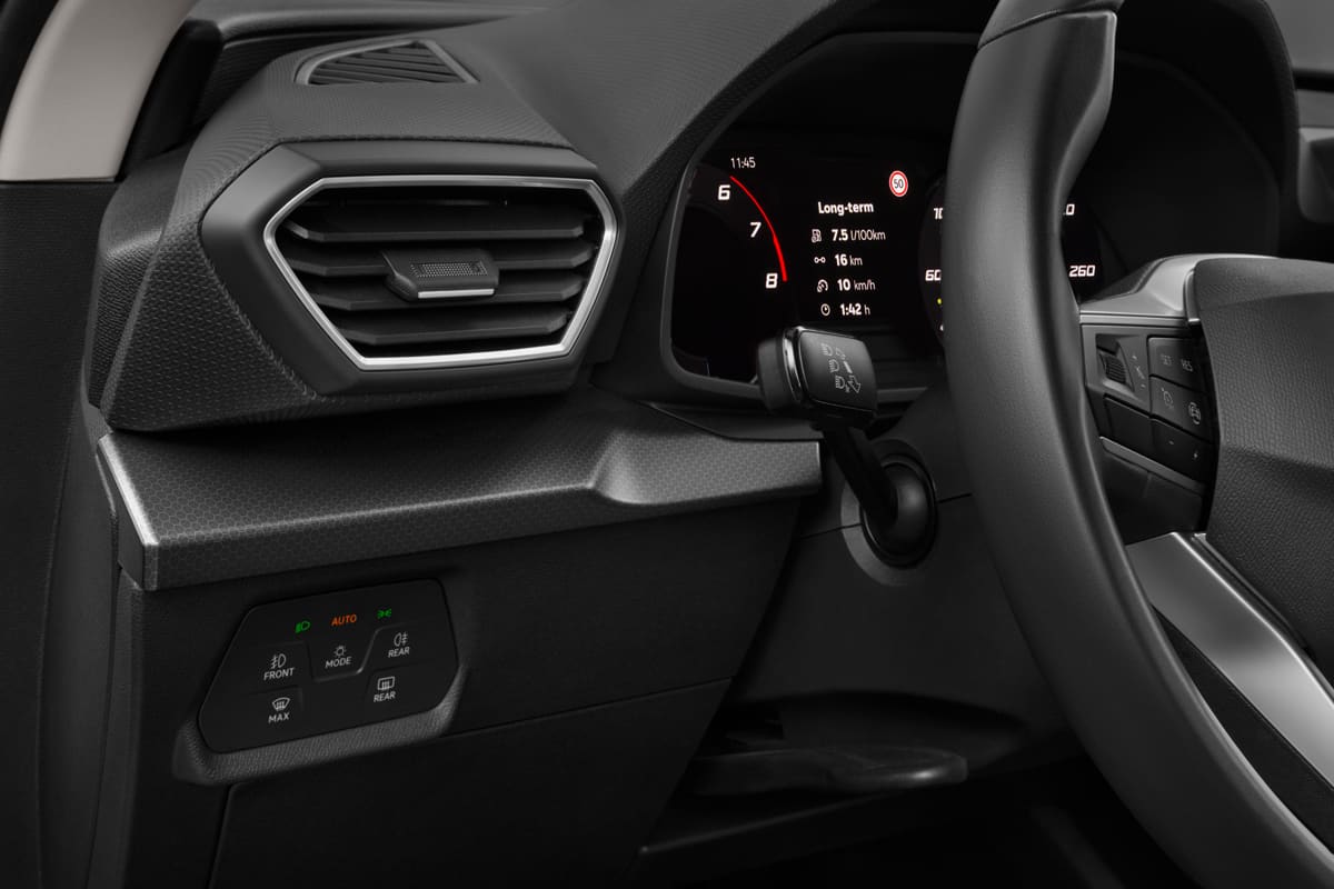 Lüftung eines Seat Leon ST
