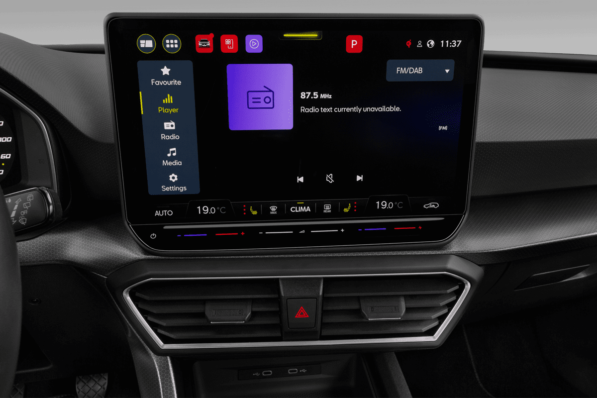 Audiosystem eines Seat Leon ST