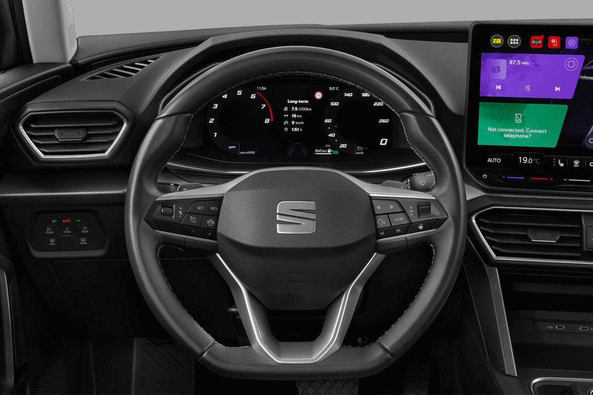 Lenkrad eines Seat Leon ST