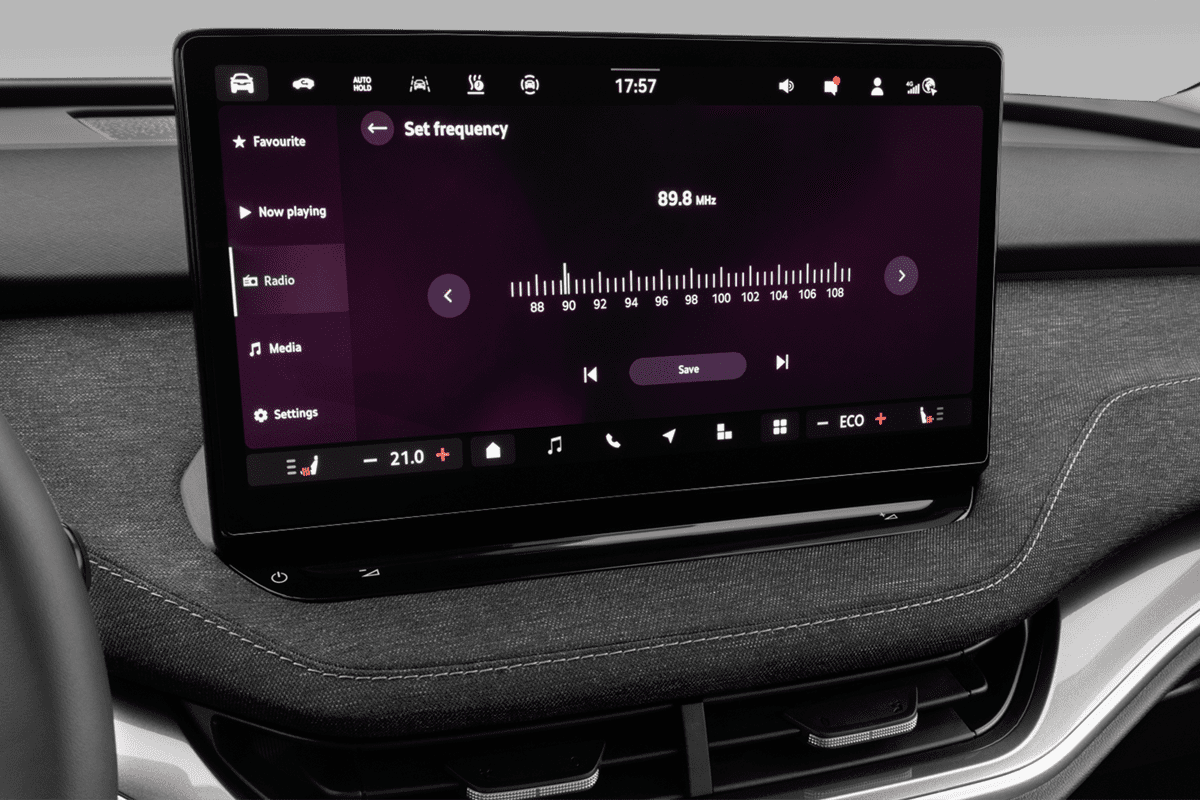 Audiosystem eines Skoda Elroq 