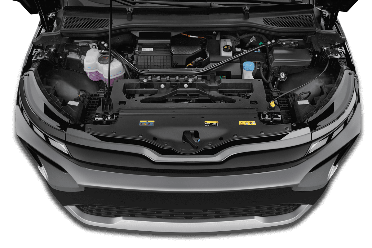 Motorraum eines Skoda Elroq 