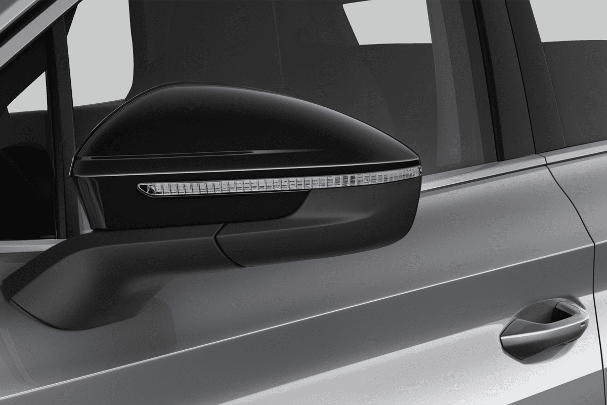 Rückspiegel eines Skoda Elroq 