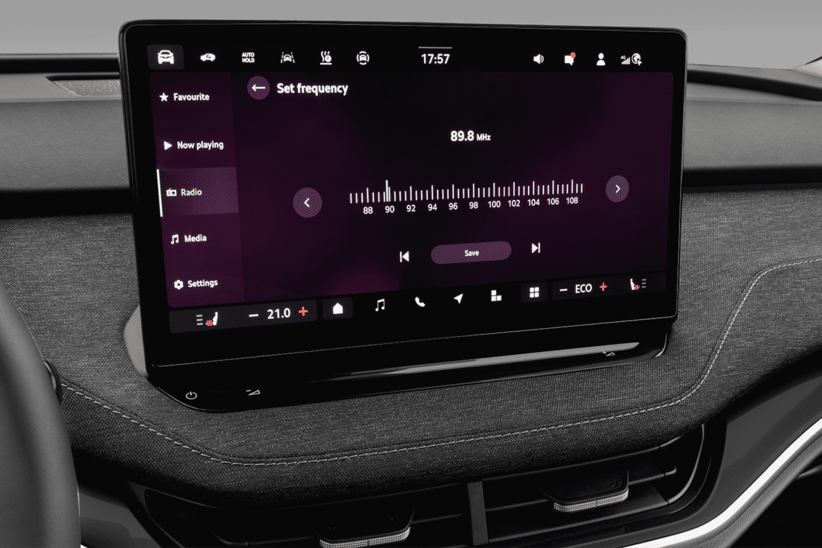 Audiosystem eines Skoda Elroq 