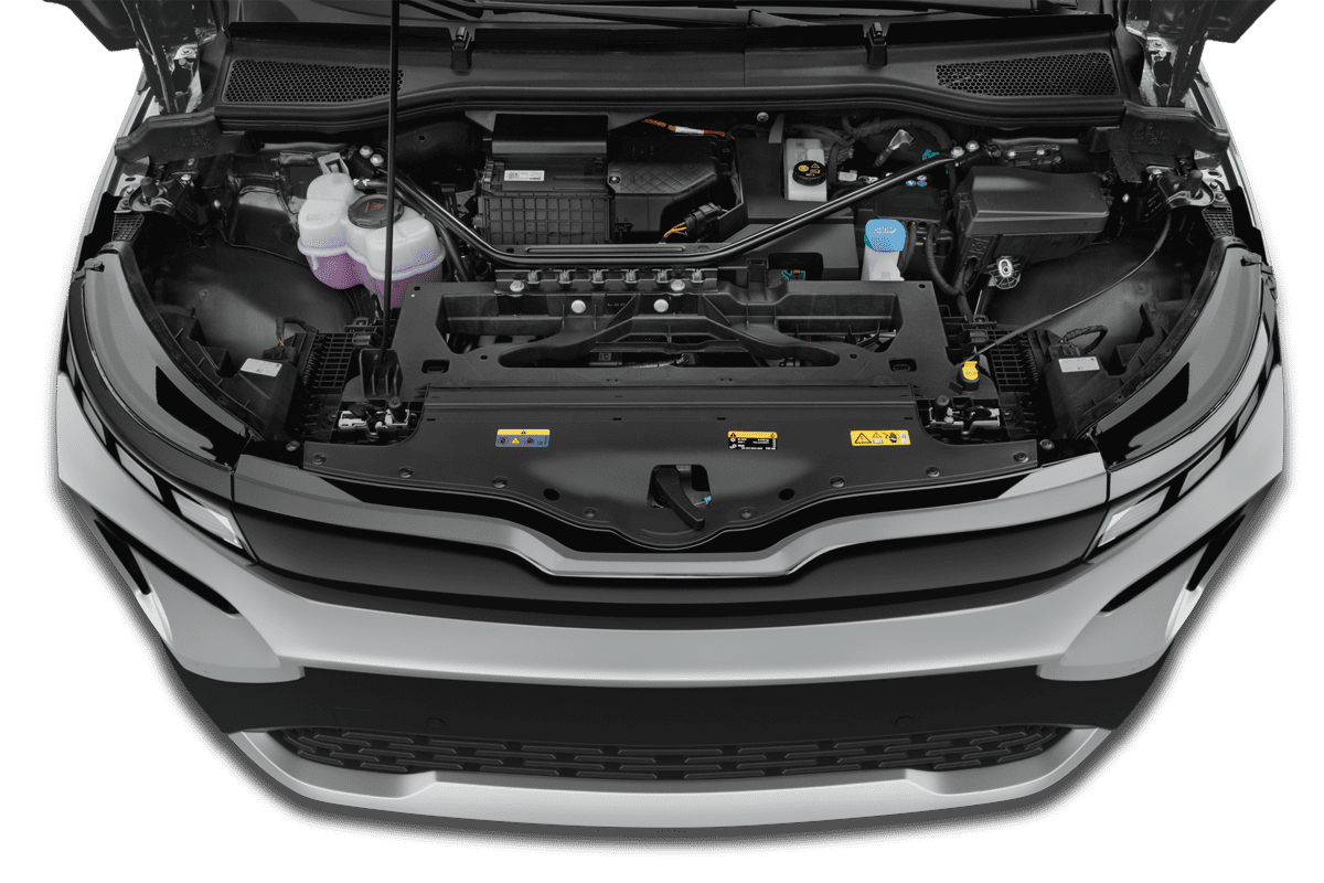 Motorraum eines Skoda Elroq 
