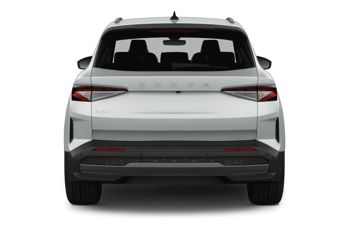Heckansicht eines Skoda Elroq 