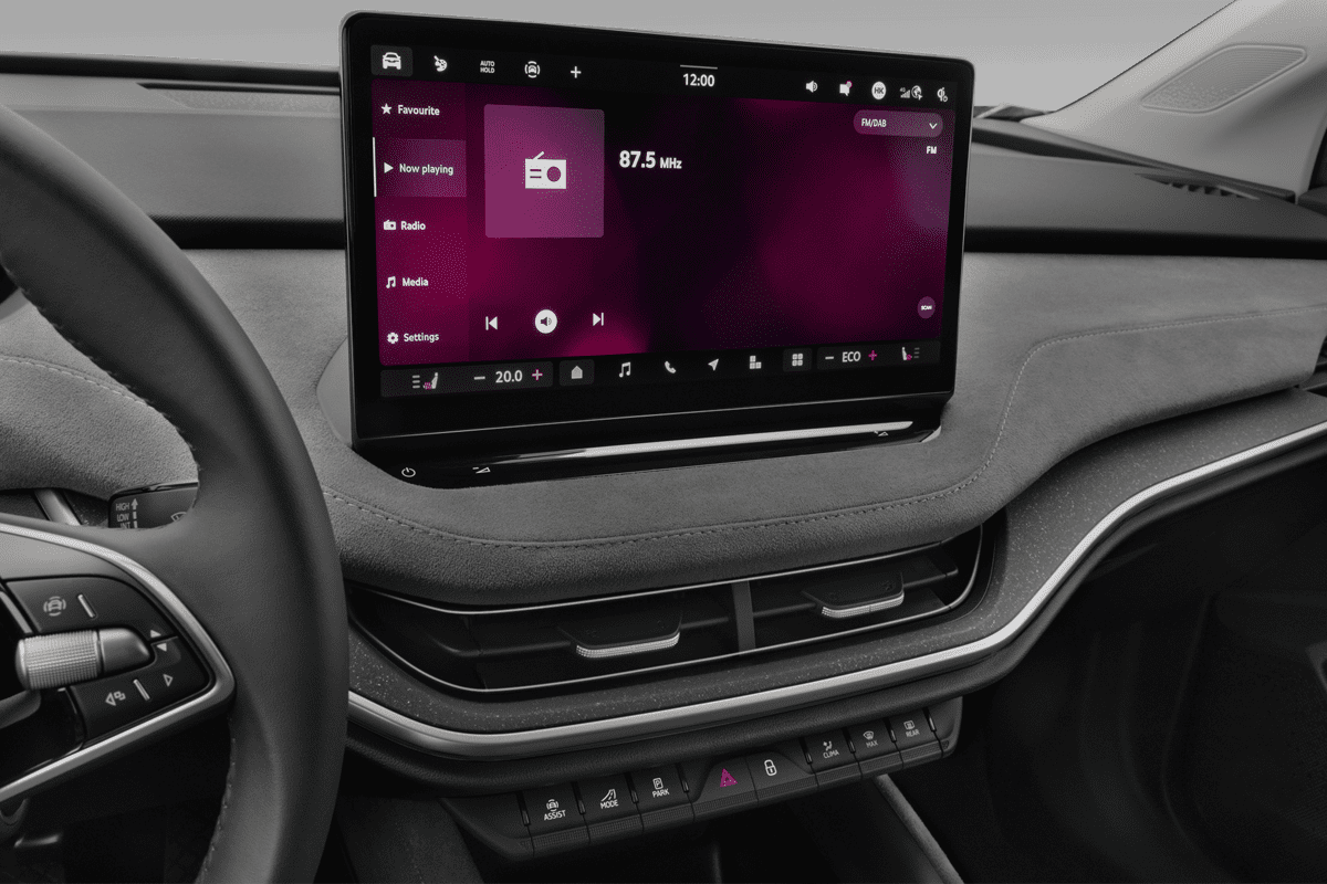 Audiosystem eines Skoda Enyaq