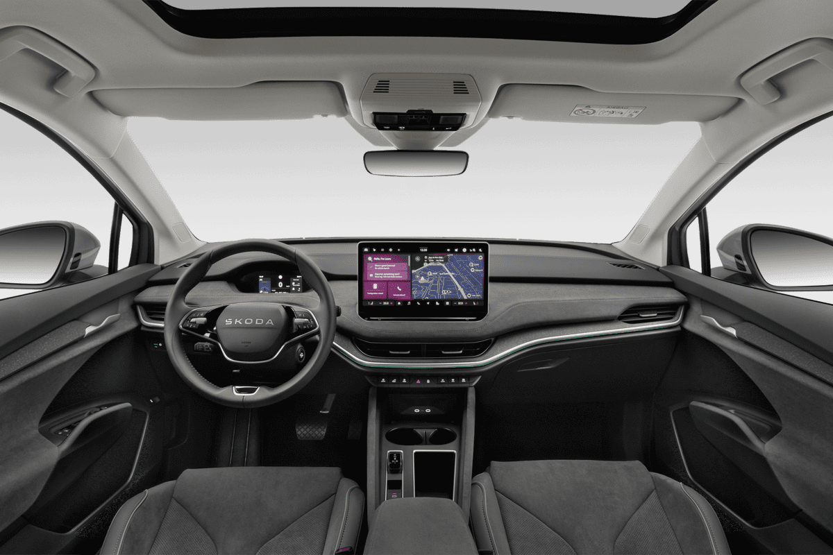 Armaturenbrett eines Skoda Enyaq