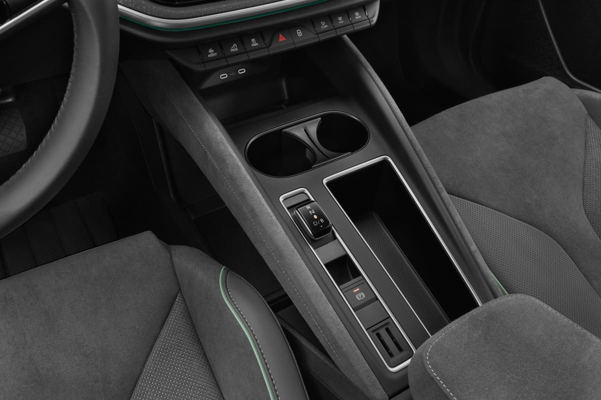 Schaltknüppel eines Skoda Enyaq