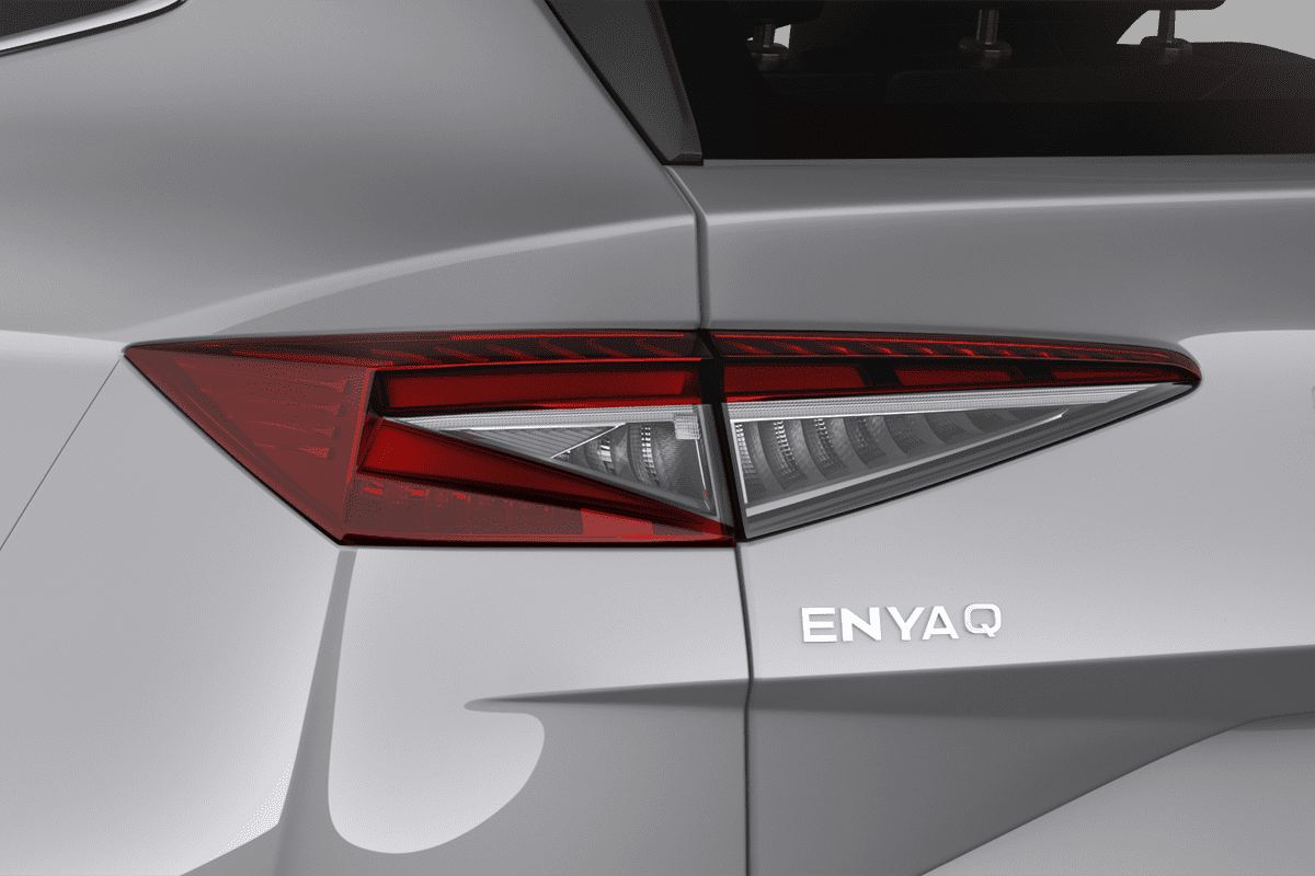 Heckleuchten eines Skoda Enyaq