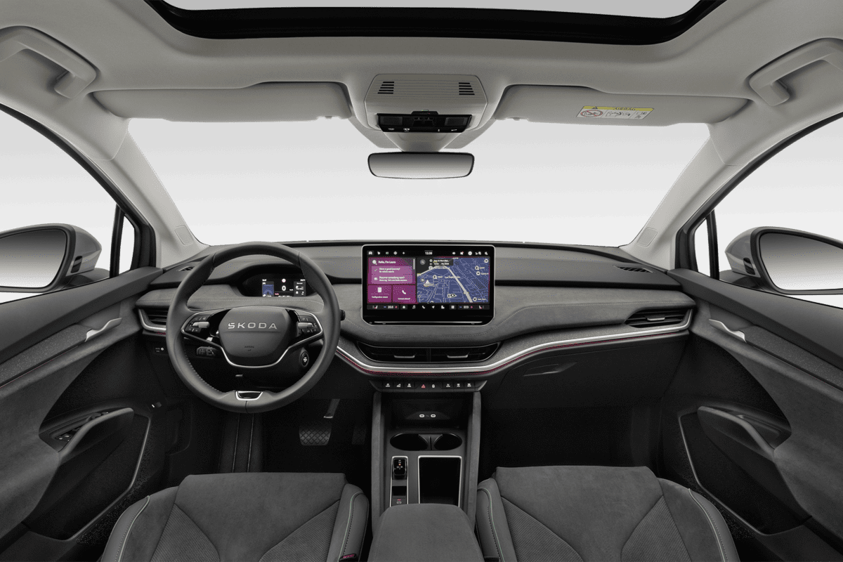 Armaturenbrett eines Skoda Enyaq iV