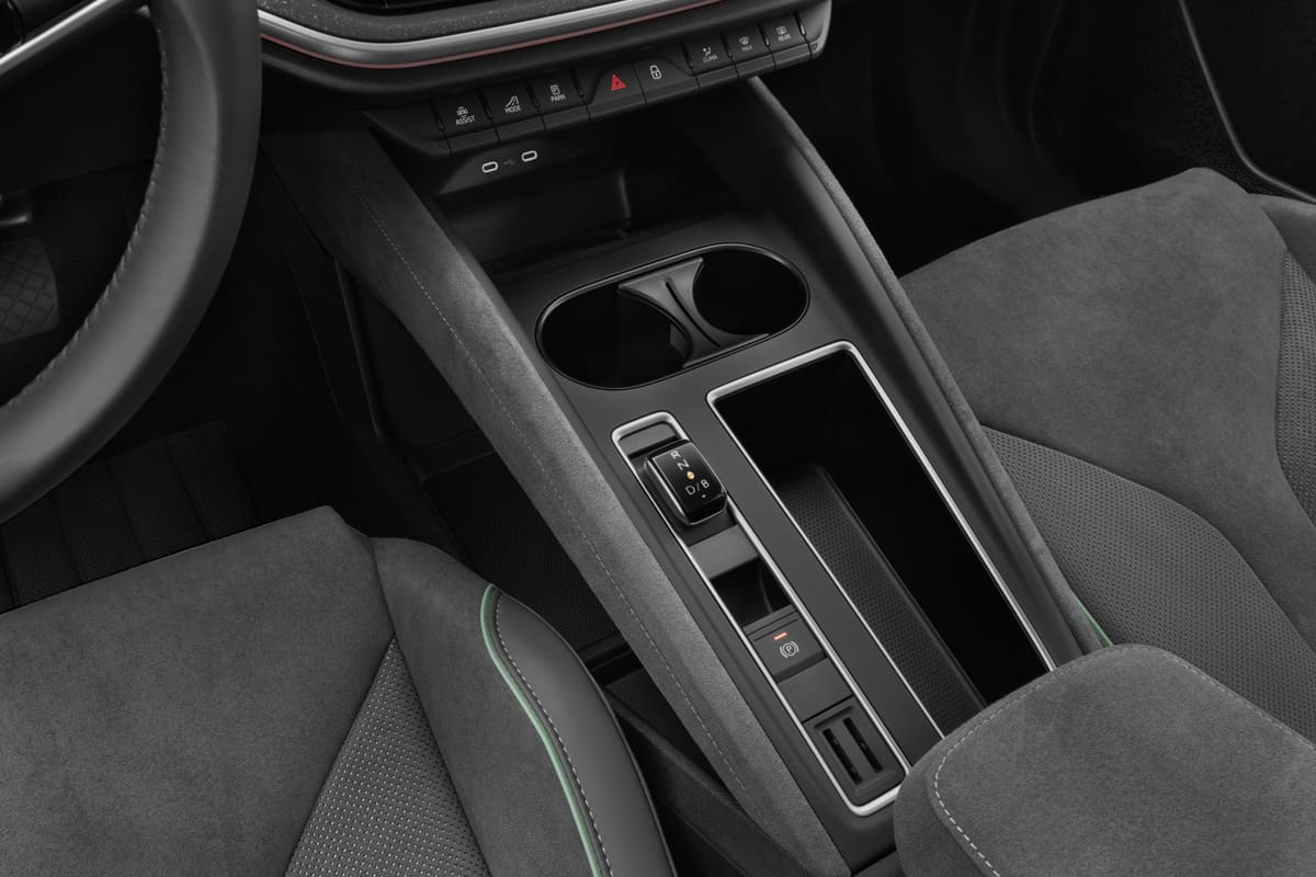 Schaltknüppel eines Skoda Enyaq iV