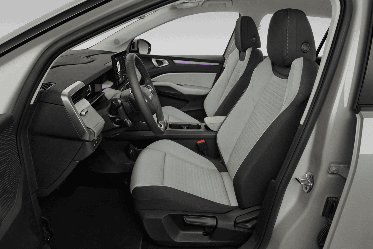 Vordersitze eines Skoda Epiq