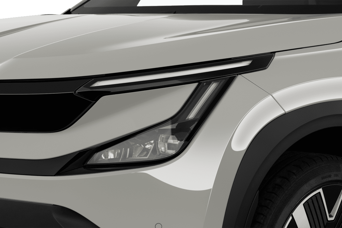 Frontscheinwerfer eines Skoda Epiq