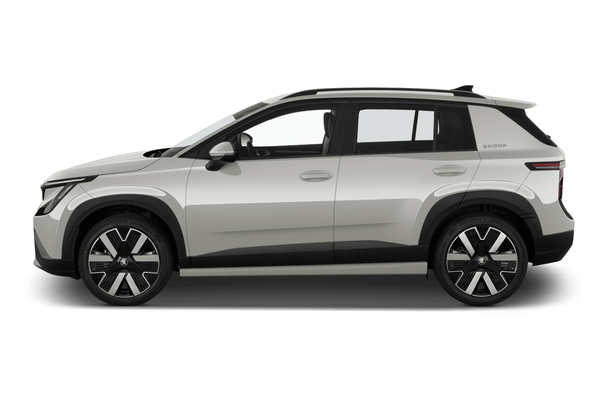 Seitenansicht eines Skoda Epiq