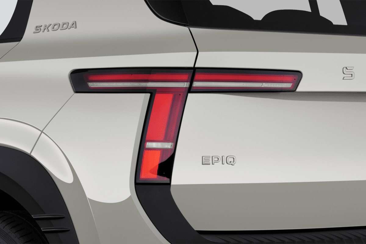 Heckleuchten eines Skoda Epiq