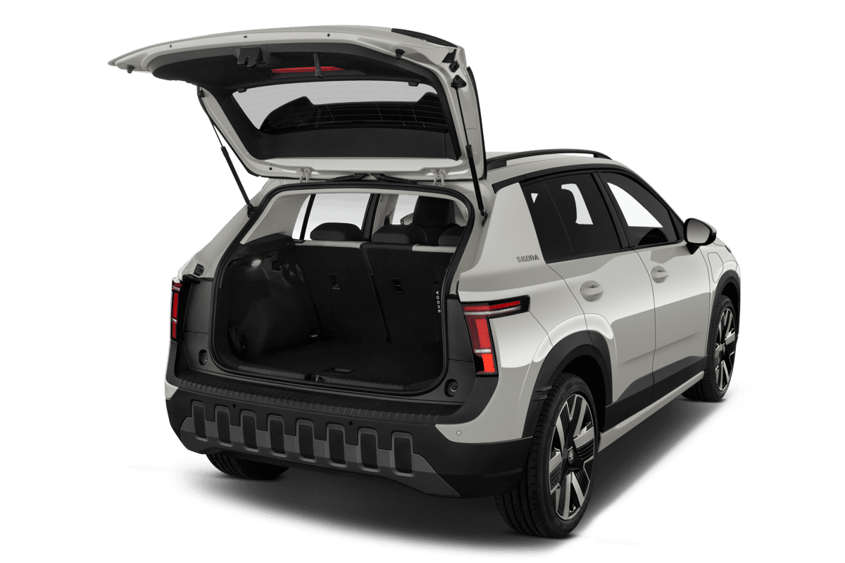 Kofferraum eines Skoda Epiq