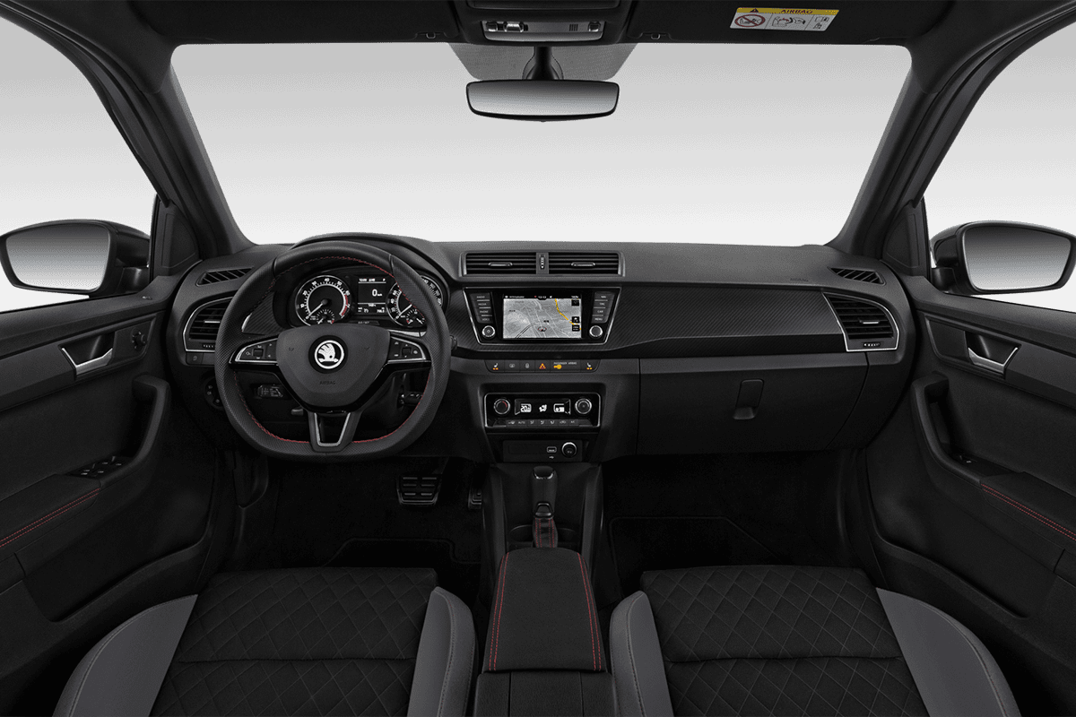 Armaturenbrett eines Skoda Fabia Limousine Soleil