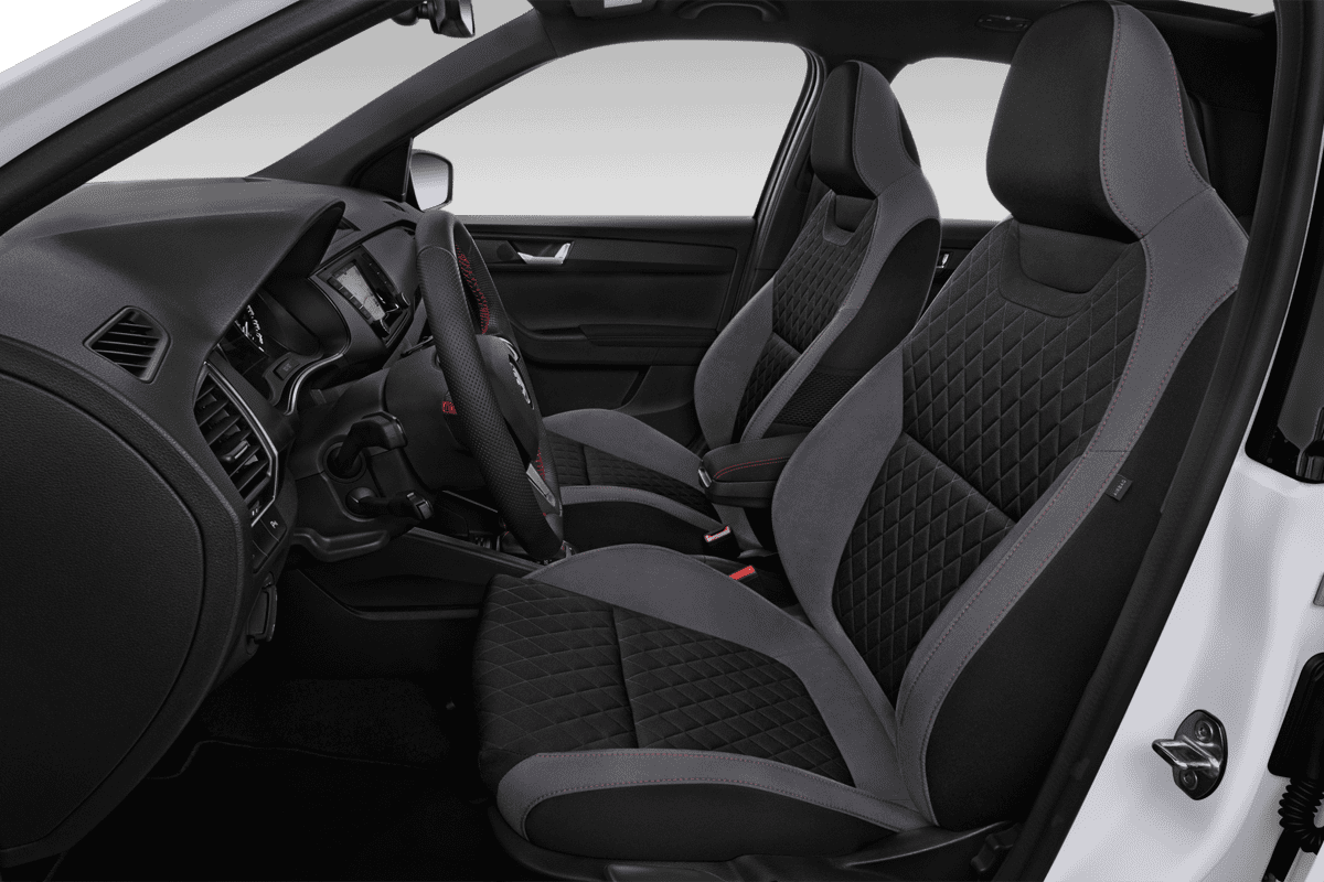 Vordersitze eines Skoda Fabia Limousine Soleil