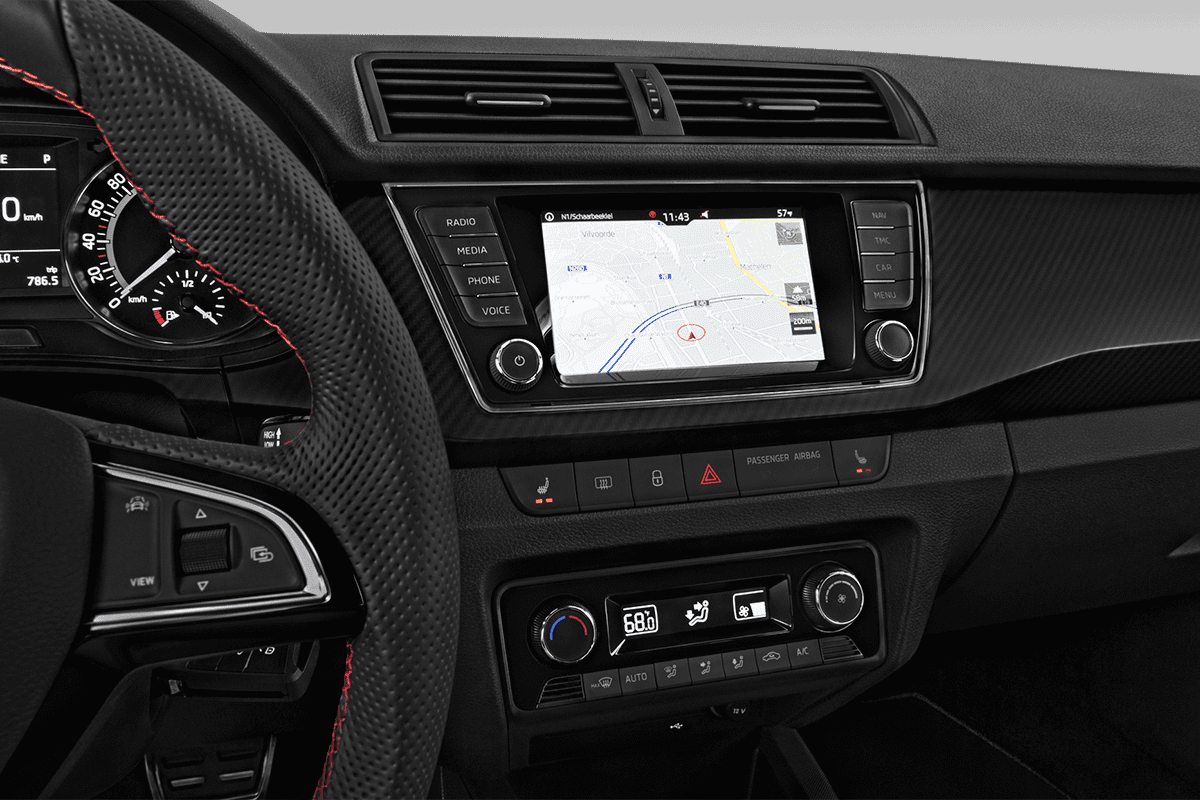 Klimasteuerung eines Skoda Fabia Limousine Soleil