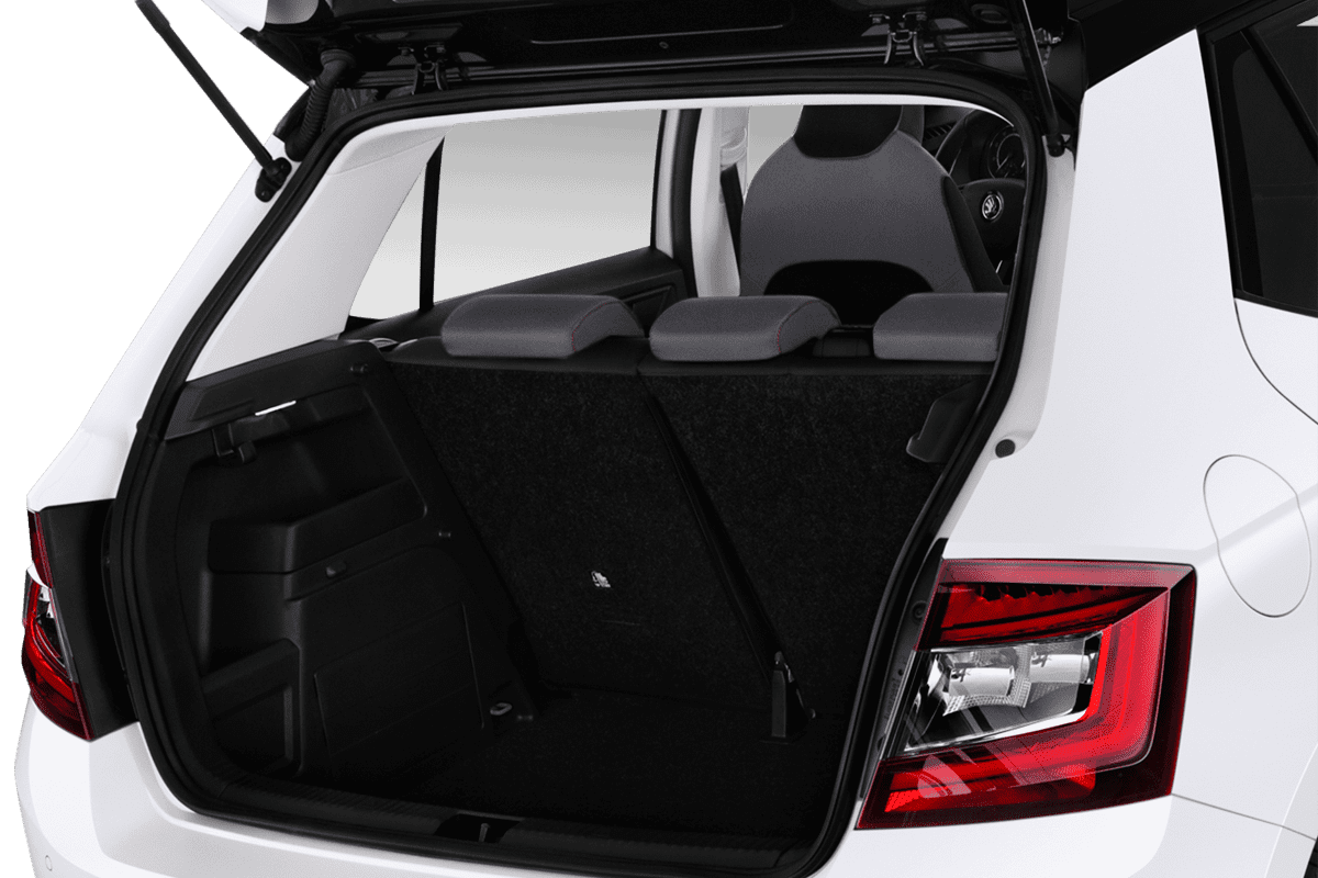 Kofferraum eines Skoda Fabia Limousine Soleil